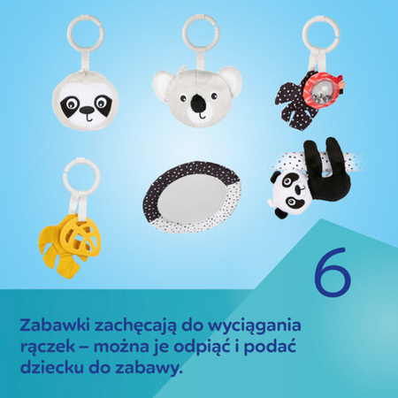 CANPOL Sensoryczna Mata Edukacyjna BabiesBoo 