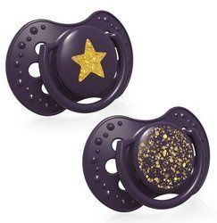 LOVI Smoczek Silikonowy Dynamiczny 0-3m Stardust