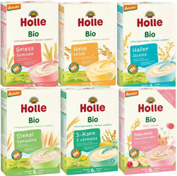 Zestaw 6 zdrowych kaszek Holle dla Twojego malucha