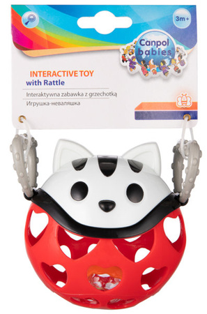 Canpol Zabawka Interaktywna z Grzechotką Kot