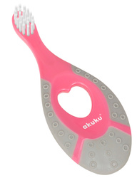AKUKU Antypoślizgowa Szczoteczka do Ząbków 0-2