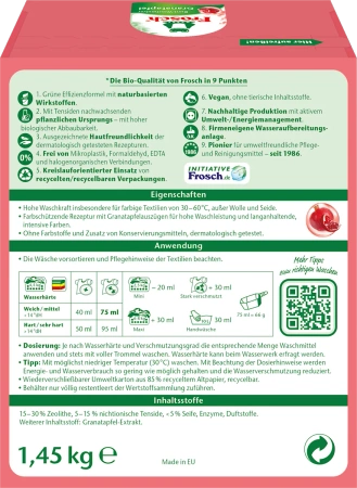 Frosch EKO Proszek do Prania z Grejpfrutem Kolor