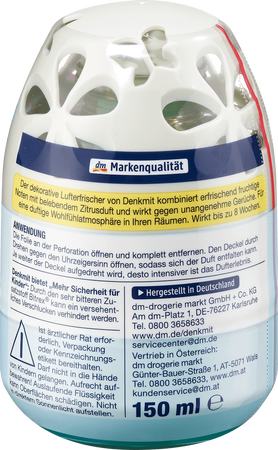 Denkmit Neutralizator/Odświeżacz Powietrza Blue Harmony 