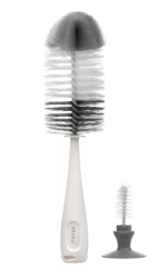 AKUKU Szczotka do Butelek/Smoczków z Gąbką Przyssawka