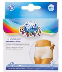 Canpol Wielorazowe Majtki Poporodowe S/M 2 szt.