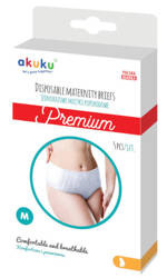 AKUKU Jednorazowe Majtki Poporodowe Premium M 5 szt