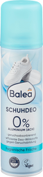Balea Dezodorant do butów bez aluminium – świeżość i ochrona 200 ml / Balea Spray do obuwia z miętą i zieloną herbatą – 200 ml / Balea Odświeżający dezodorant do butów – neutralizuje zapachy 200 ml