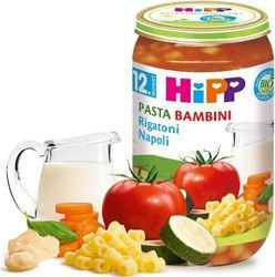 HiPP Wegetariańskie Rigatoni Napoli z Serem