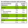 Freche Freunde Bio Mini Owsiane Batoniki Mix z Marchewką Jabłkiem i Pomarańczą