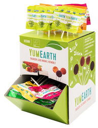 YUM EARTH BIO Naturalny Lizak Wiele Smaków
