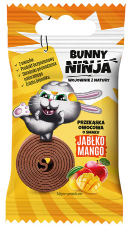Bunny Ninja Owocowa Przekąska FRUIT Fluk Jabłko Mango