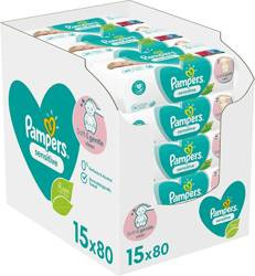 Pampers Sensitive Chusteczki Nawilżane 1200szt.