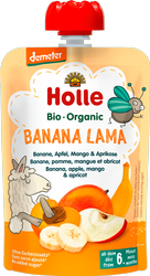 Holle Bio Deserek Mus z Bananów Jabłek Mango i Moreli