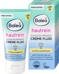 Balea Hautrein Krem-Fluid Przeciw Zaczerwienieniom z Ochrona UV Witaminą E 