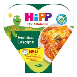 HiPP BIO Lasagne w Sosie Warzywnym 