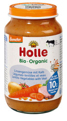 Holle Bio Cielęcina Soczewica Warzywa