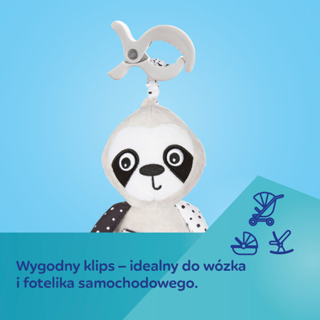 CANPOL Interaktywna Sensoryczna Zabawka BabiesBoo LENIWIEC