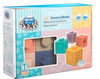 CANPOL Miękkie Klocki Sensoryczne 12 szt. 6m+