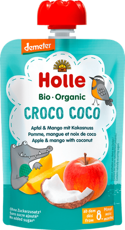 Holle Bio Mus Owocowy Kokosowy Krokodyl