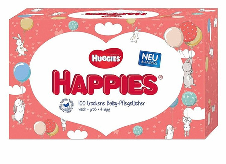 Huggies Premium Miękkie Chusteczki Pielęgnacyjne Suche