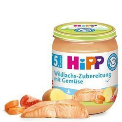 HiPP BIO Krem z Łososia z Warzywami 