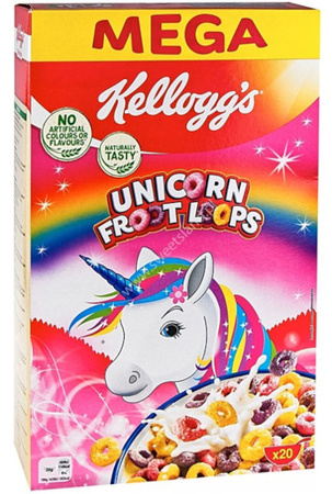 Kellogg's Froot Loops Owocowe Oponki do Mleka