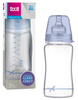 LOVI Butelka Szklana DIAMOND GLASS 250 ml Baby Shower Boy