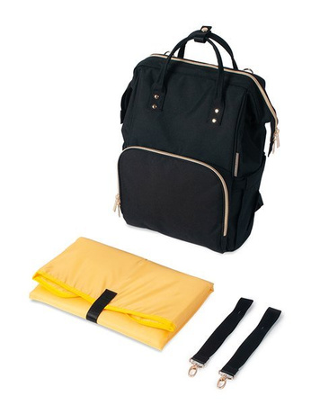 Canpol Plecak Torba dla Mamy do Wózka Czarny