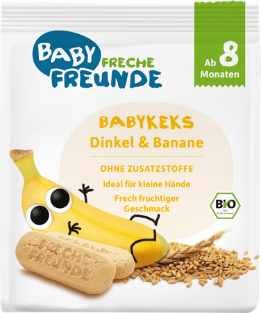 Freche Freunde BIO Ciasteczka Orkiszowe z Bananami