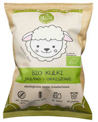 HELPA BIO Płatki/Kulki Jaglano Orkiszowe