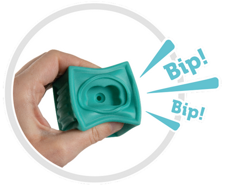 CANPOL Miękkie Klocki Sensoryczne 12 szt. 6m+