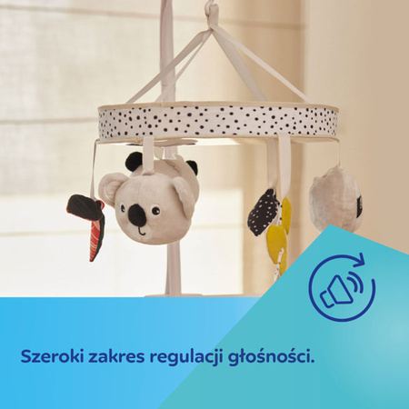 CANPOL Sensoryczna Karuzela z Pozytywką/Bluetooth BabiesBoo