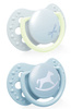 LOVI Smoczek Silikonowy 0-2m Baby Shower Boy