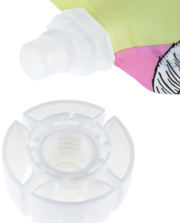 AKUKU Wielorazowe Saszetki/Tubki na Pokarm 5 szt.