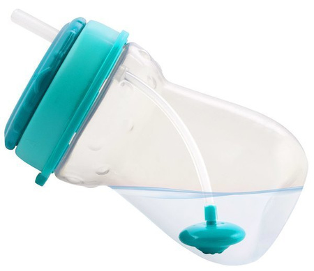 CANPOL Bidon ze Składaną Rurką z Odważnikiem 350ml