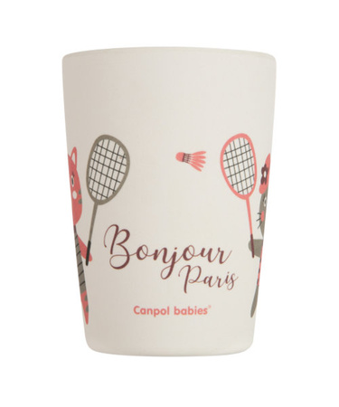 Canpol babies Zestaw Naczyń BONJOUR PARIS Red