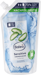 Balea Kremowy Żel pod Prysznic Sensitive z Aloe Vera i Proteinami Mleka – Opakowanie Uzupełniające