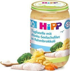 HiPP Makaron z Łososiem i Brokułem vit.D fosfor