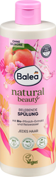 Balea Natural Beauty Odżywka Belebend z bio-ekstraktem z brzoskwini i wodą ryżową / Balea Natural Beauty Odżywka Belebend – nawilżająca i wzmacniająca włosy / Balea Natural Beauty Odżywka Belebend bez silikonów z ekstraktem z brzoskwini