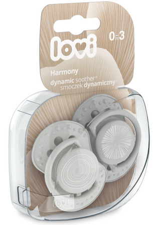 LOVI Smoczek Silikonowy Dynamiczny 3-6 Harmony Boy