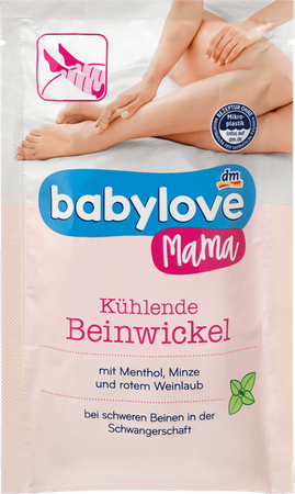 Babylove Mama Okłady na Nogi Chłodząco Kojące