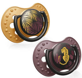 LOVI Smoczek Silikonowy Dynamiczny 3-6 Jungle Vibes Girl