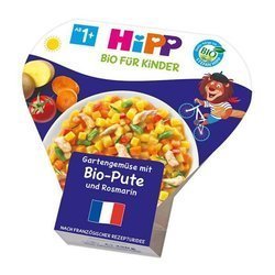 HiPP BIO Ogrodowe Warzywa z Indykiem Rozmaryn 