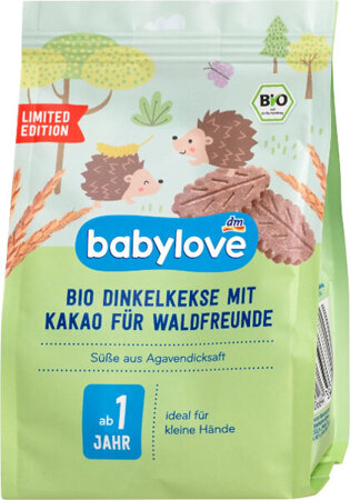 Babylove BIO Ciasteczka Orkiszowe z Kakao