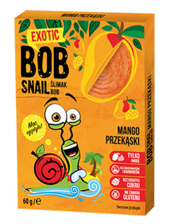 Bob Snail Naturalne Wegetariańskie Żelki z Mango