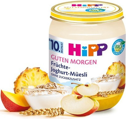 HiPP BIO Jogurt z Musli Jabłkami i Ananasem 