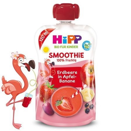 HiPP HiPPiS BIO Smoothie Drink Czerwone Owoce