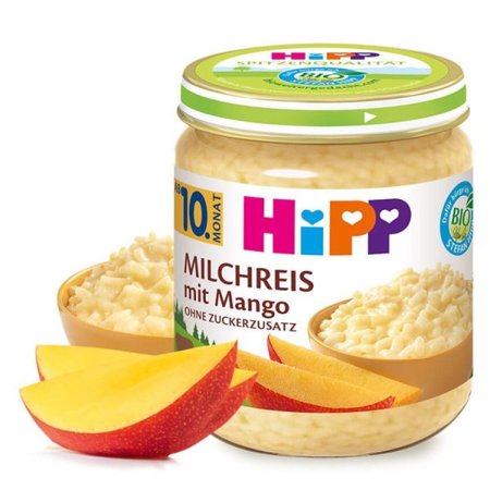 HiPP Pudding Ryżowy z Mango