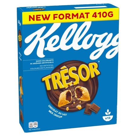 Kellogg's Tresor Milk Choco Poduszeczki/Płatki 